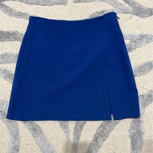 BCBG blue mini skirt